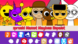 Sprunki Mascot Mayhem Repaint Sprunki Mascot Mayhem Repaint img
