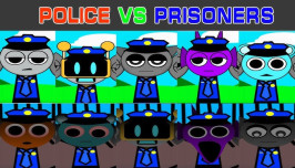 Sprunki Police and Prisoners Sprunki Police and Prisoners img