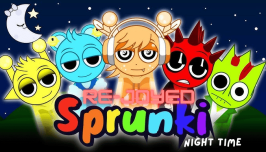 Sprunki Rejoyed Night Time img